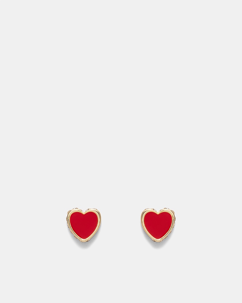 Lover Heart Stud Earrings