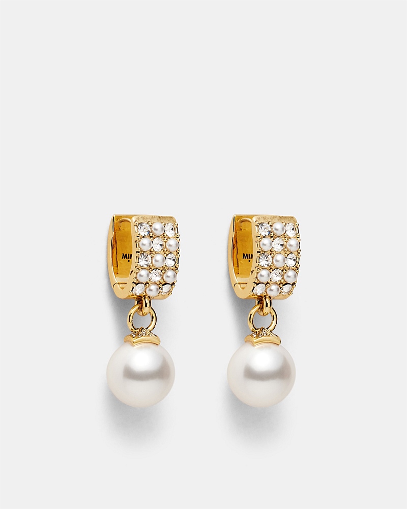 Fabulousness Huggie Hoop Earrings