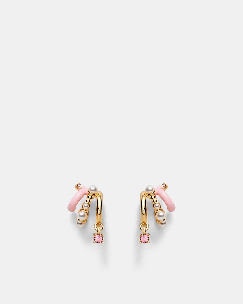 Illusion Hoop Earrings