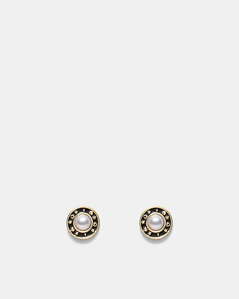 Ring Ring Stud Earrings