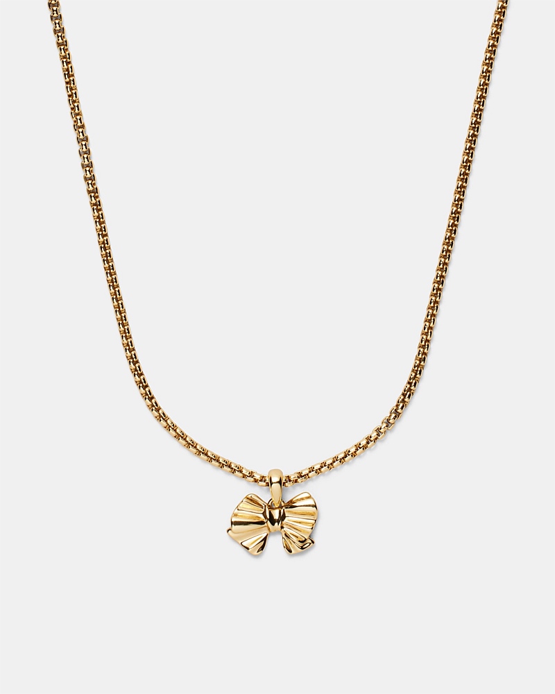 Girl Squad Bow Necklace