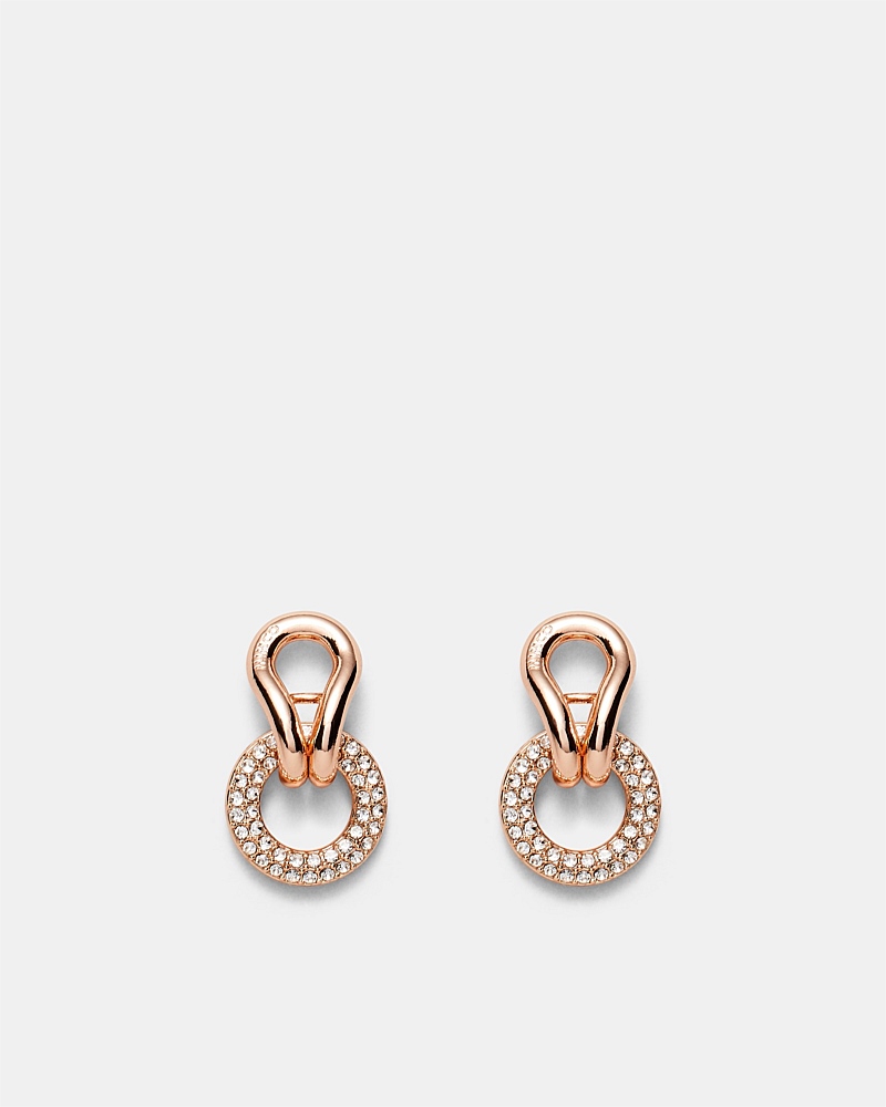 Lets Connect Hoop Earrings