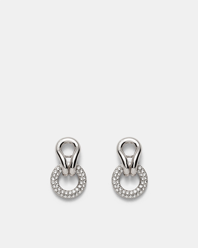Lets Connect Hoop Earrings
