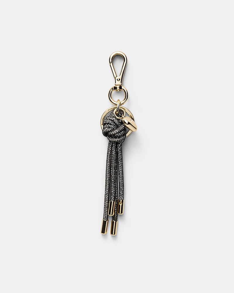 Sparkle Knot Bag Charm