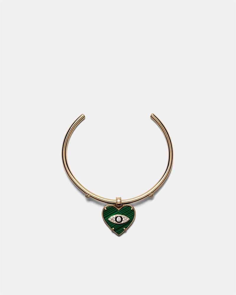 Emotional Heart Cuff Bracelet