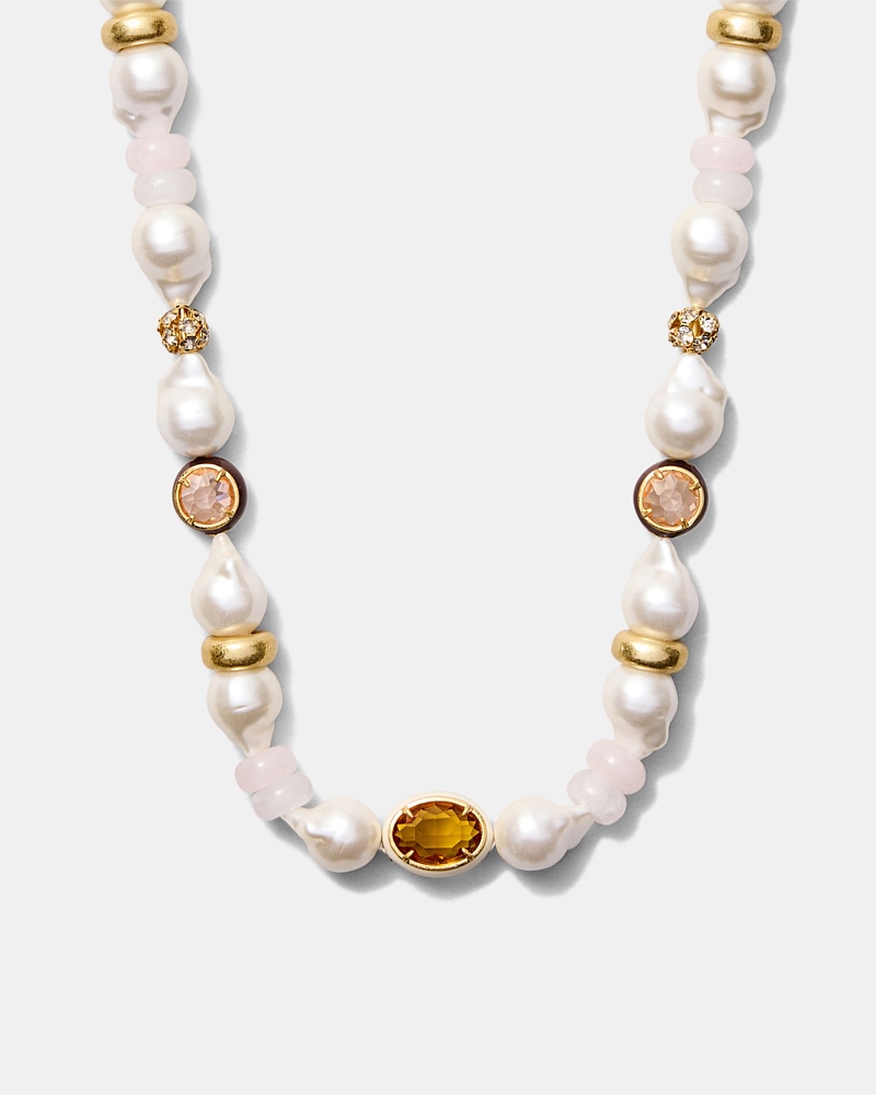 Goddess Pearl Necklace