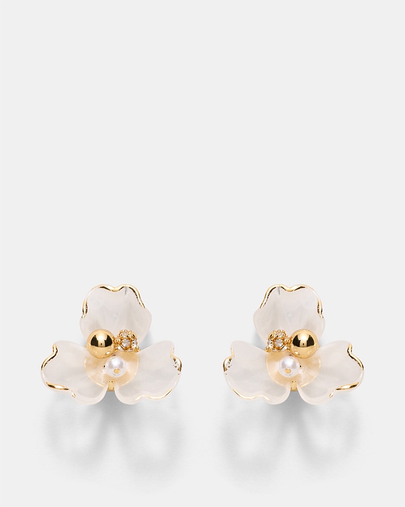 Floweret Stud Earrings