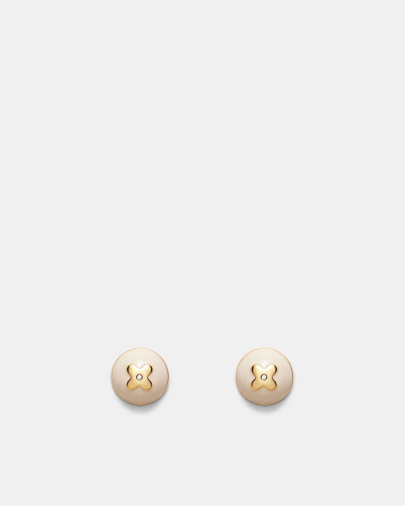 Adorbs Enamel Stud Earrings