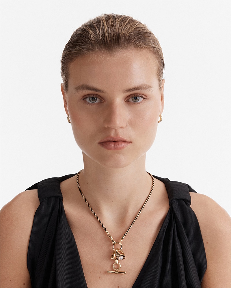 Ring Ring Pendant Necklace