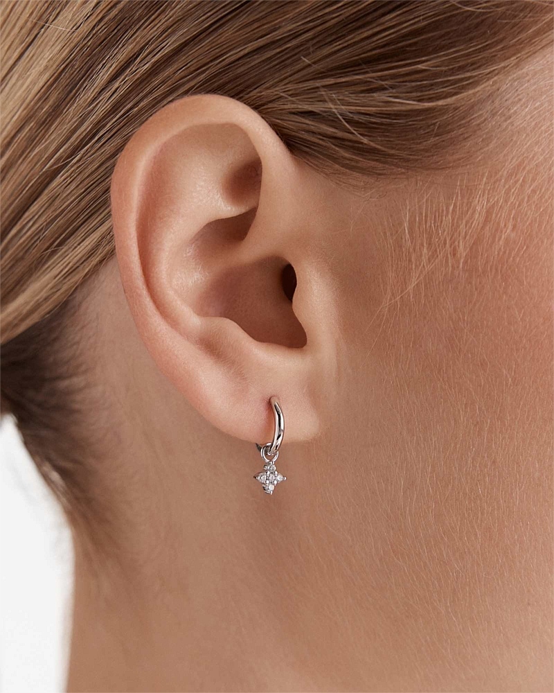 Anthos Charm Hoop Earrings