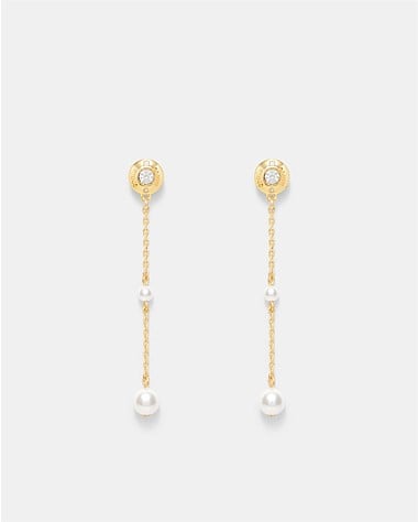 Enliven Pearl Drop Earrings