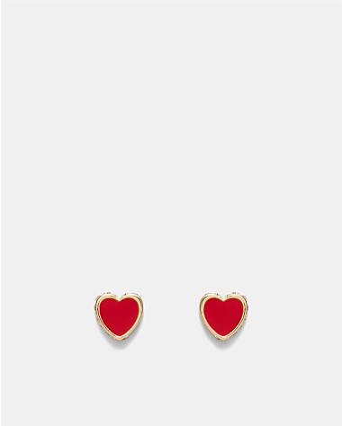 Lover Heart Stud Earrings