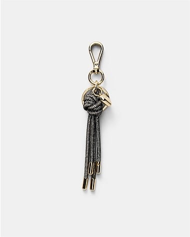 Sparkle Knot Bag Charm