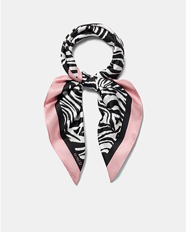 Zebra Square Scarf