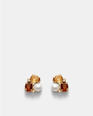 Goddess Stud Earrings