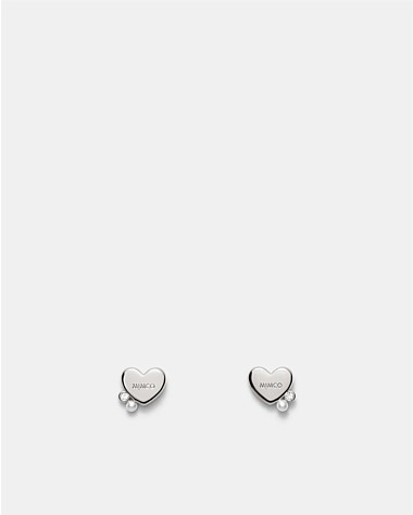 Mimco Heart Cluster Stud Earrings