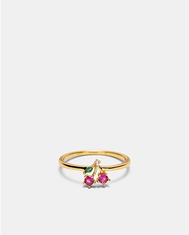 Petite Cherry Ring