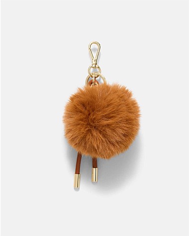Fluffy Knot Bag Charm