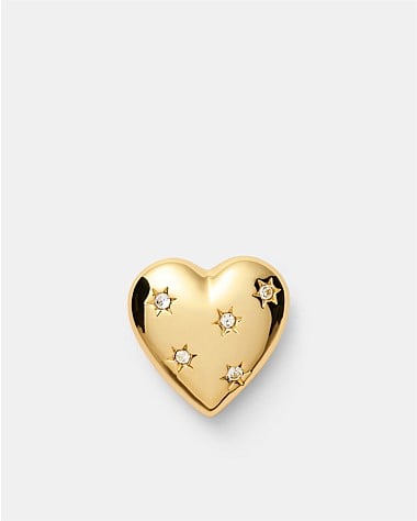Puffy Heart Brooch