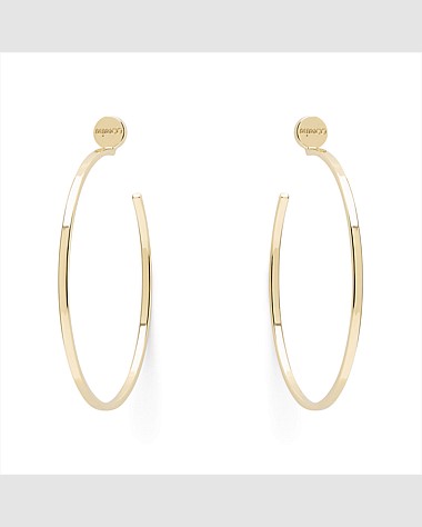 LARGE LUCID HOOP EARRINGS