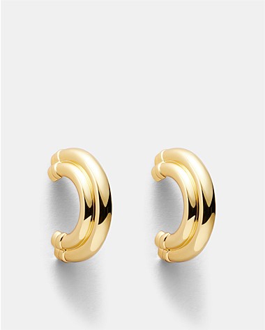 Groove That Soothes Oversized Hoop Earrings