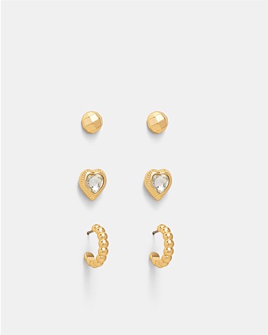 Discotheque Earrings Trio Set