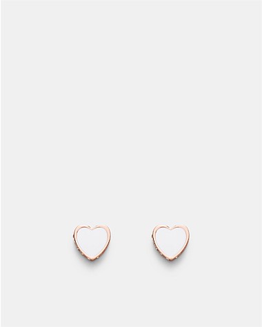 Lover Heart Stud Earrings