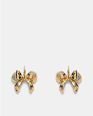 Darcys Bow Hoop Earrings