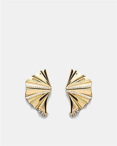 Fold Statement Earrings