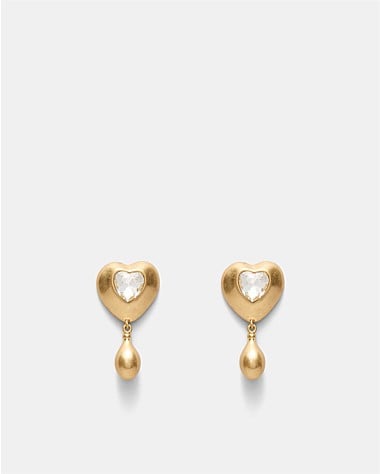 I Adore Heart Earrings