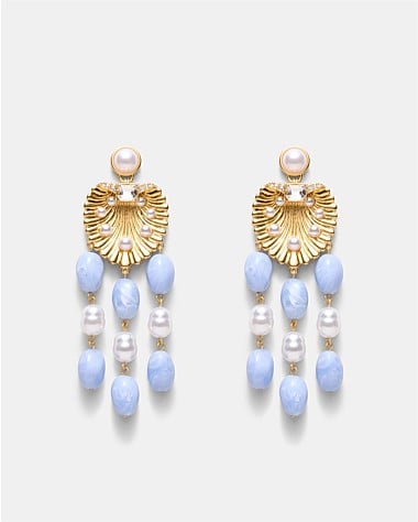 Undersea Charm Drop Earrings