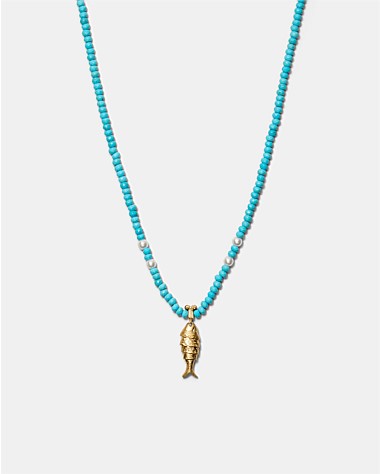 Ionic Fish Necklace