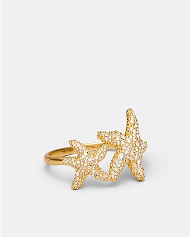 Starfish Cuff Bracelet