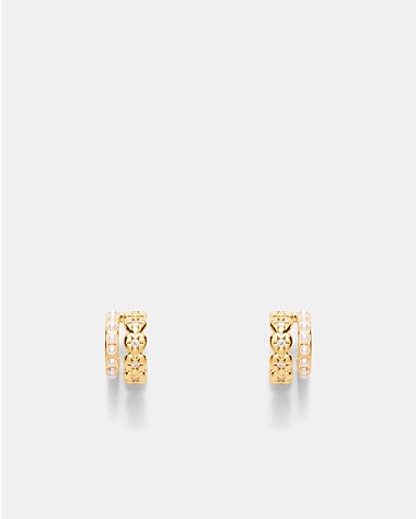 Westlyn Heart Duo Hoop Earrings