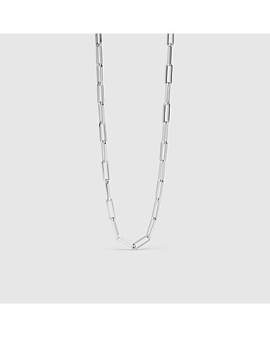 mim-link sterling silver neck