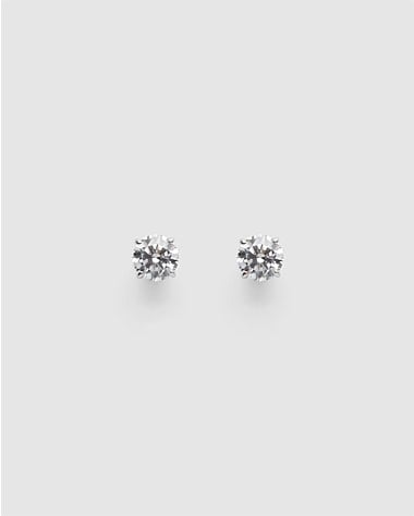 Dia-Mim 1 Carat Stud Earrings