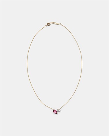 Limited Edition Pink Topaz Necklace