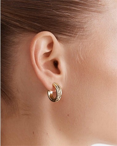 Circulate Hoop Earrings