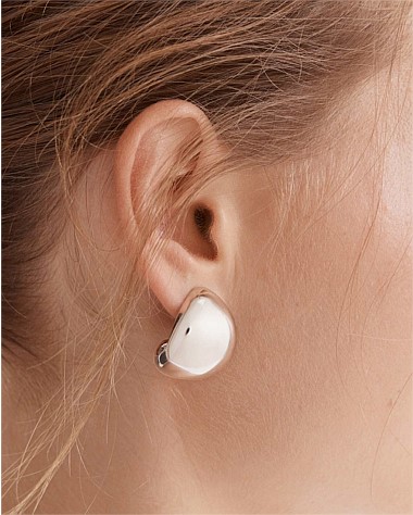 Nova Hoop Stud Earrings