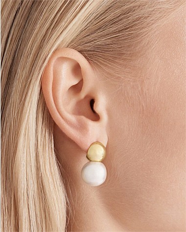 So Smooth Pearl Drop Earrings