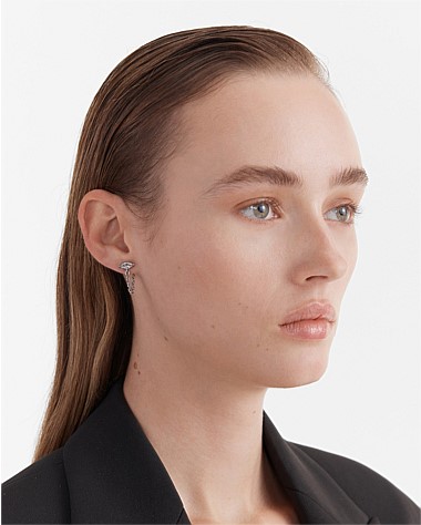 Vibe Chain Stud Earrings