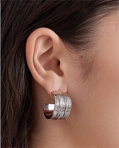 Bassline Hoop Earrings