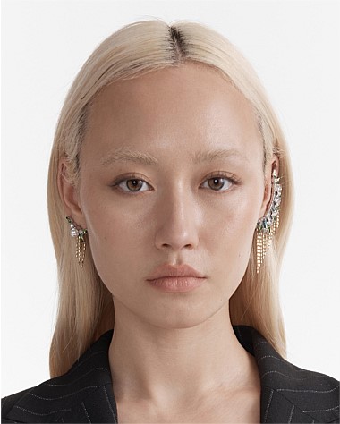 Pull Up To The Bumper Fringe Ear Cuff Set