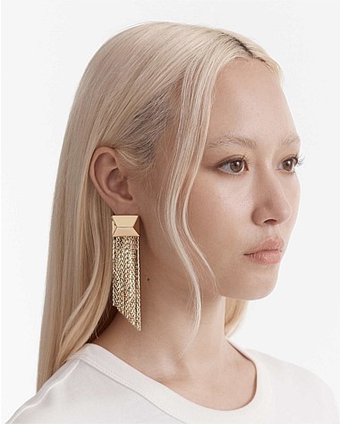 Slay To The Rhythm Statement Fringe Earrings