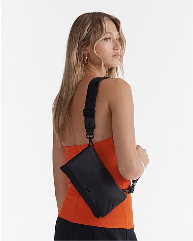 Puffy Nylon Crossbody Bag