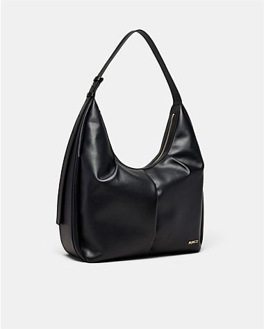 Donna Large Zip Hobo Bag