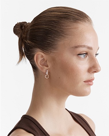 Circulate Drop Stud Earrings