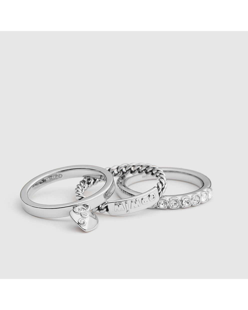 mim-charm ring stack