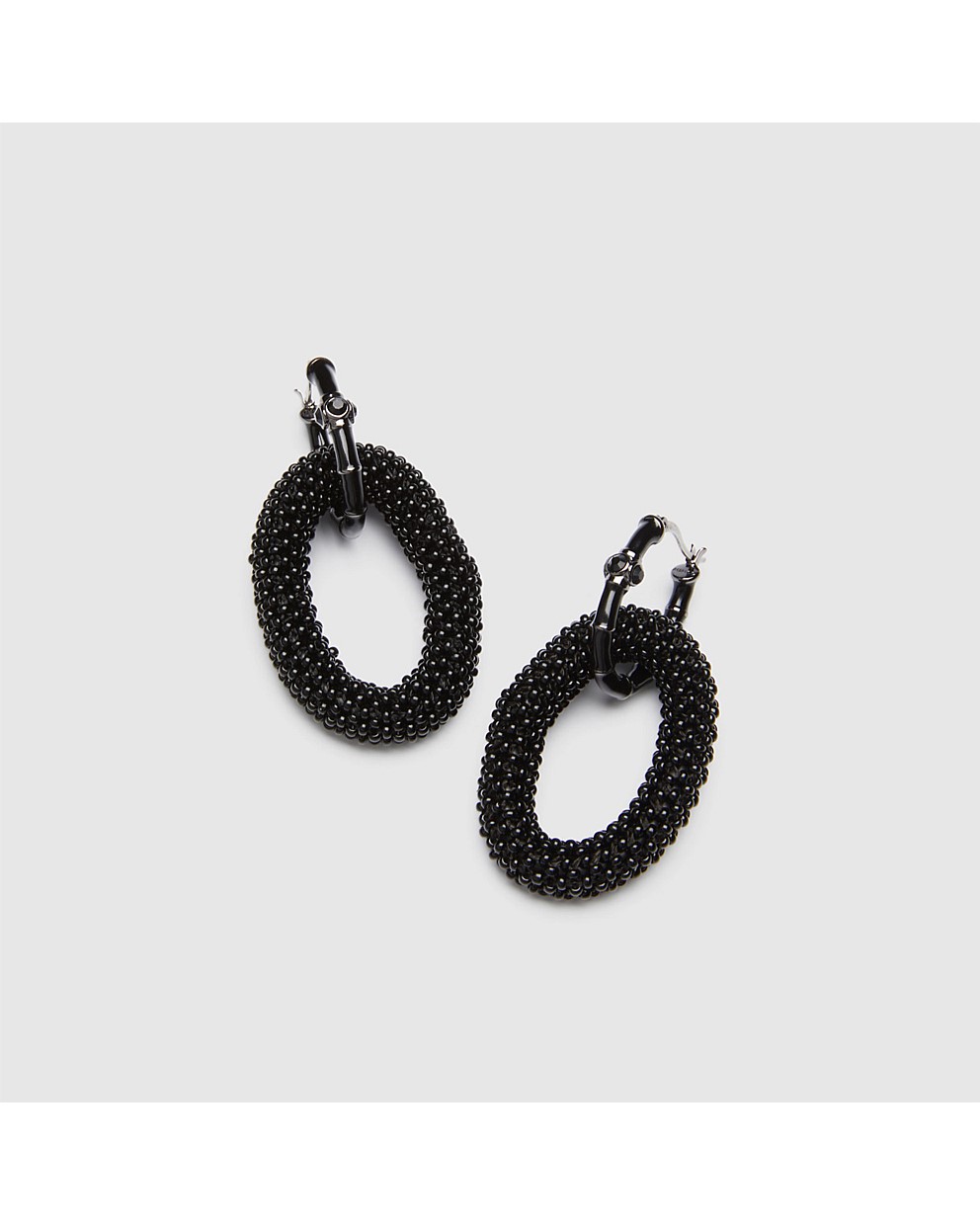 intwine hoop earrings
