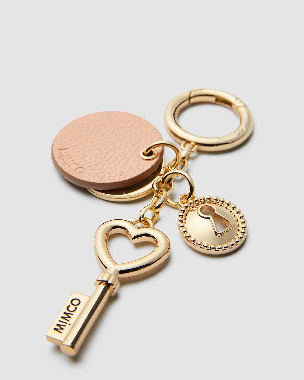 Key To Mim Heart Keyring